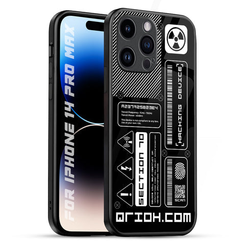 Futuristic Art Glossy Case for iPhone 14 Pro Max