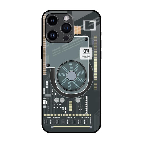 Motherboard Circuit Glossy Case for iPhone 14 Pro Max
