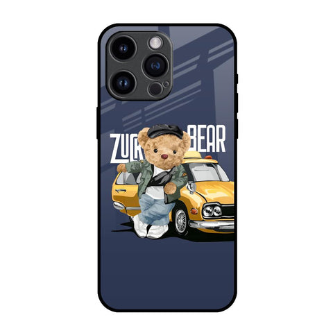 Adventurous Bear Glossy Case for iPhone 14 Pro Max