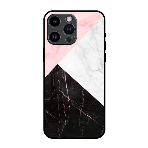 Marble Collage Art Glossy Case For iPhone 14 Pro Max