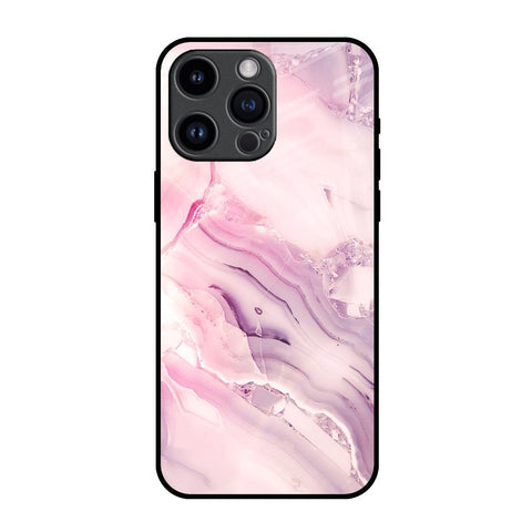 Diamond Pink Gradient Glossy Case For iPhone 14 Pro Max
