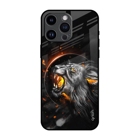 Aggressive Lion Glossy Case for iPhone 14 Pro Max