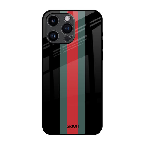 Vertical Stripes Glossy Case for iPhone 14 Pro Max