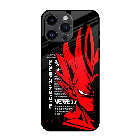 Red Vegeta Glossy Case for iPhone 14 Pro Max