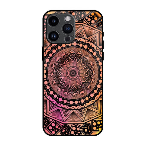 Floral Mandala Glossy Case for iPhone 14 Pro Max