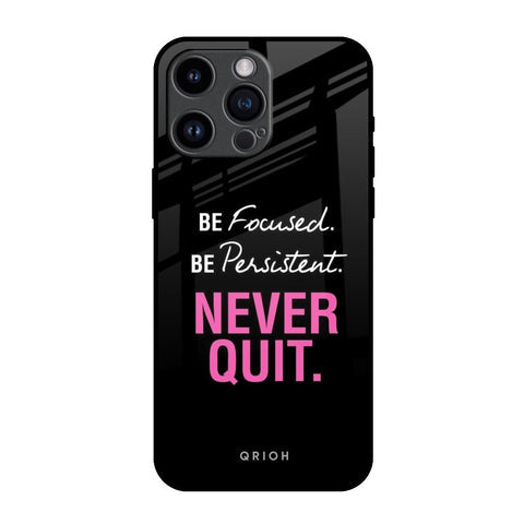 Be Focused Glossy Case for iPhone 14 Pro Max