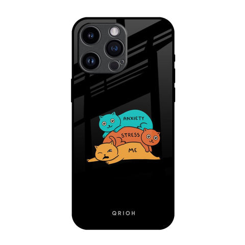 Anxiety Stress Glossy Case for iPhone 14 Pro Max