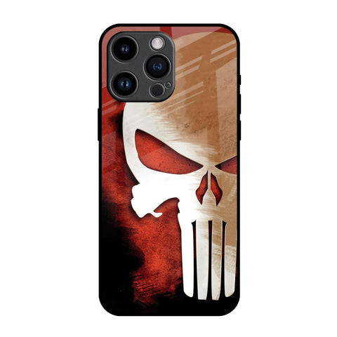 Red Skull Glossy Case for iPhone 14 Pro Max