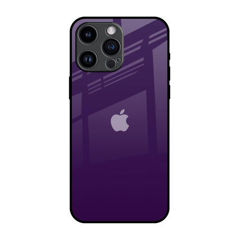 Dark Purple Glossy Case for iPhone 14 Pro Max
