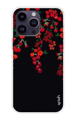 Floral Deco Soft Cover For iPhone 14 Pro Max
