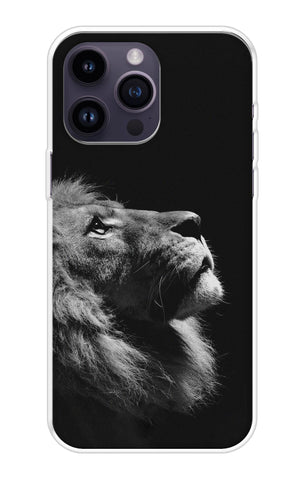 Lion Looking to Sky Soft Cover for iPhone 14 Pro Max
