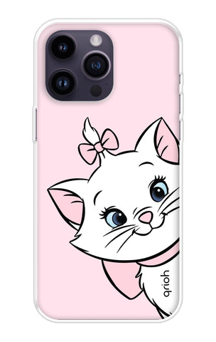 Cute Kitty Soft Cover For iPhone 14 Pro Max