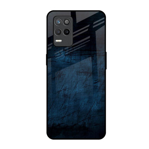 Dark Blue Grunge Glossy Case for Realme 9 5G