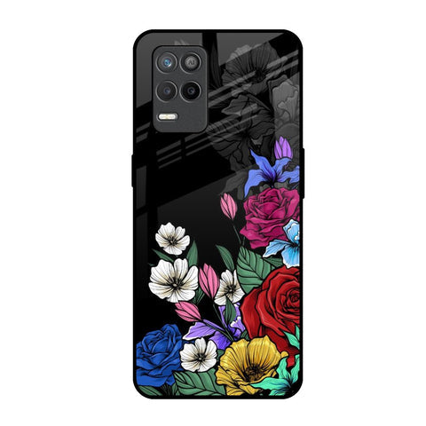 Rose Flower Bunch Art Glossy Case for Realme 9 5G