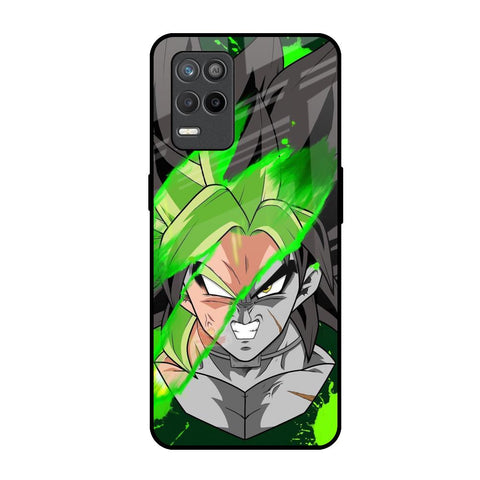 Anime Green Splash Glossy Case for Realme 9 5G
