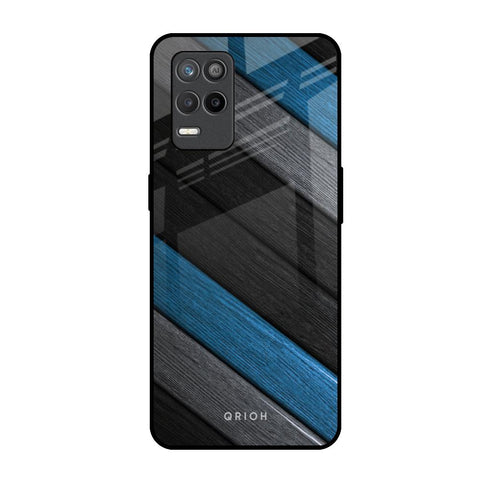 Multicolor Wooden Effect Glossy Case for Realme 9 5G