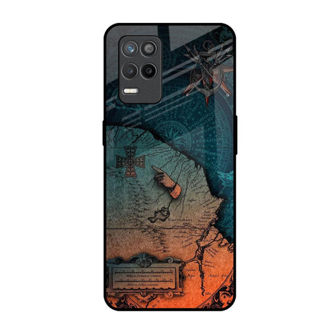 Geographical Map Glossy Case for Realme 9 5G