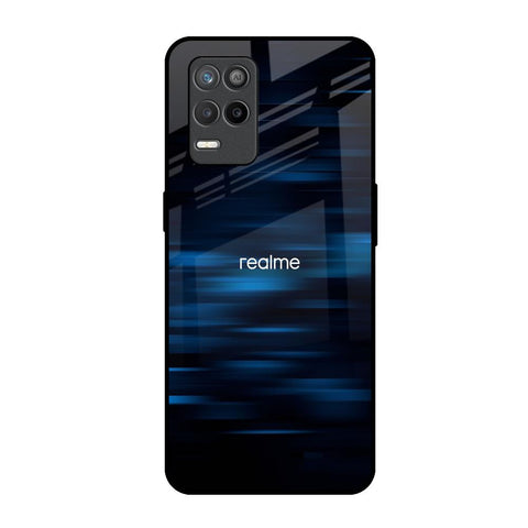 Blue Rough Abstract Glossy Case for Realme 9 5G