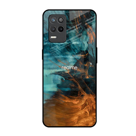 Golden Splash Glossy Case for Realme 9 5G