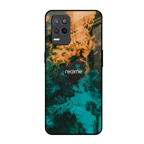 Watercolor Wave Glossy Case for Realme 9 5G
