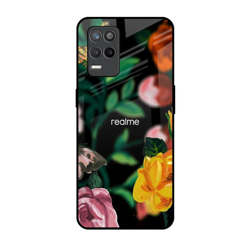 Flowers & Butterfly Glossy Case for Realme 9 5G