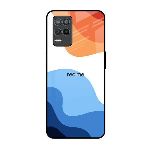 Wavy Color Pattern Glossy Case for Realme 9 5G