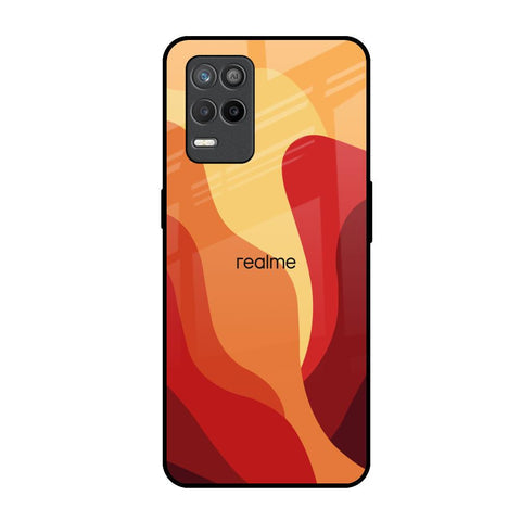 Magma Color Pattern Glossy Case for Realme 9 5G