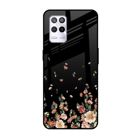 Floating Floral Print Glossy Case for Realme 9 5G