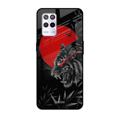 Red Moon Tiger Glossy Case for Realme 9 5G