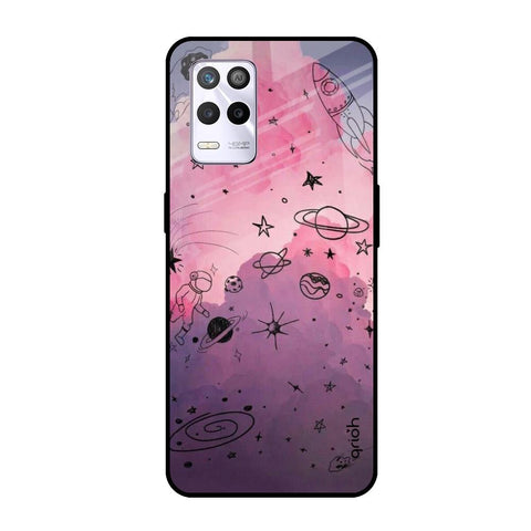 Space Doodles Glossy Case for Realme 9 5G