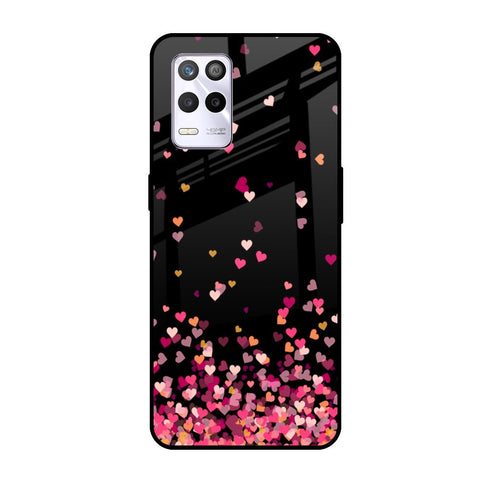 Heart Rain Fall Glossy Case For Realme 9 5G