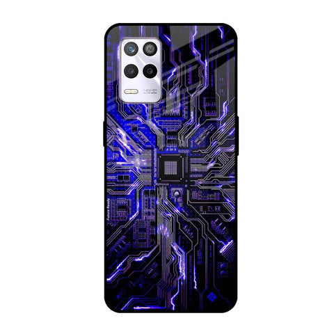 Techno Color Pattern Glossy Case For Realme 9 5G