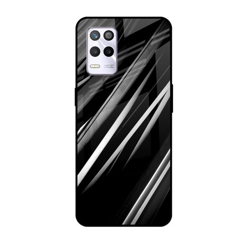Black & Grey Gradient Glossy Case For Realme 9 5G