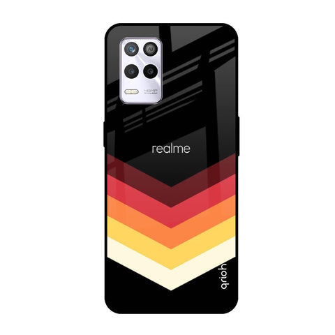 Abstract Arrow Pattern Glossy Case For Realme 9 5G