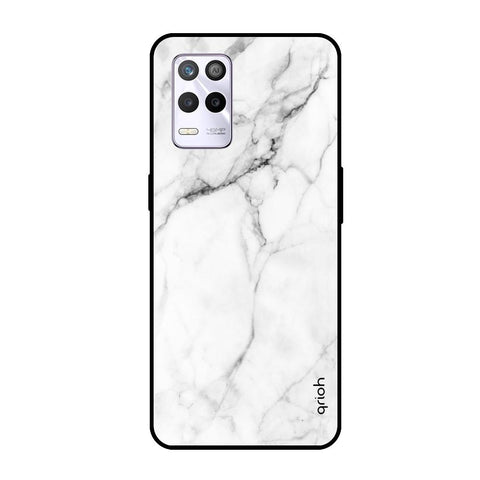 Modern White Marble Glossy case for Realme 9 5G