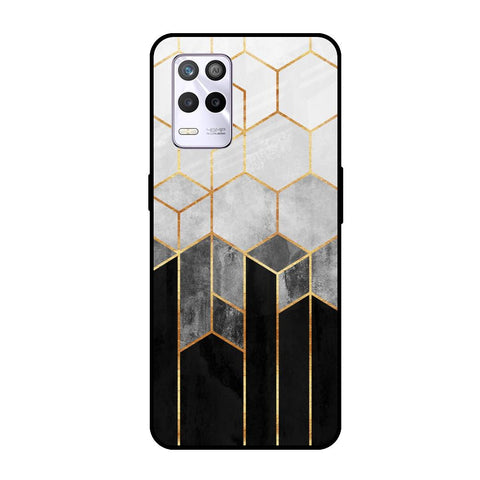 Tricolor Pattern Glossy Case for Realme 9 5G