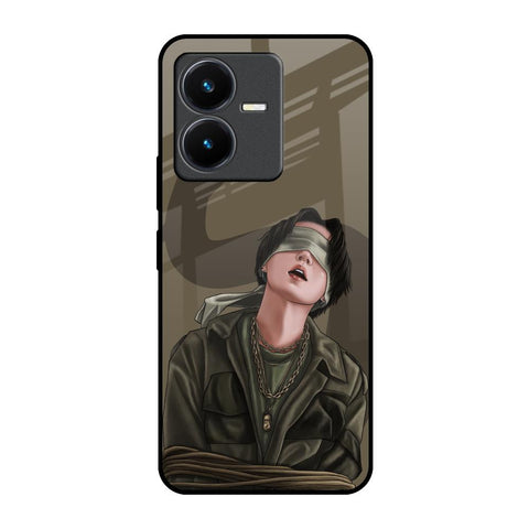 Blind Fold Glossy Case for Vivo Y22