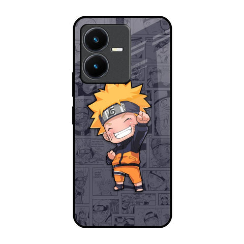 Orange Chubby Glossy Case for Vivo Y22