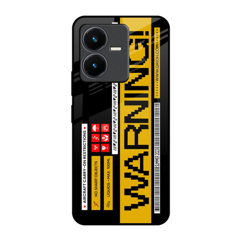 Aircraft Warning Glossy Case for Vivo Y22