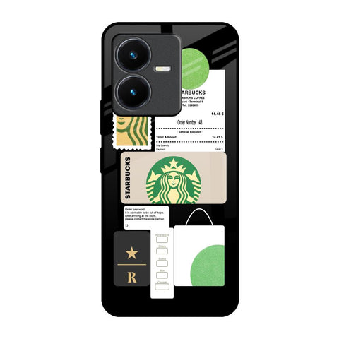 Coffee Latte Glossy Case for Vivo Y22