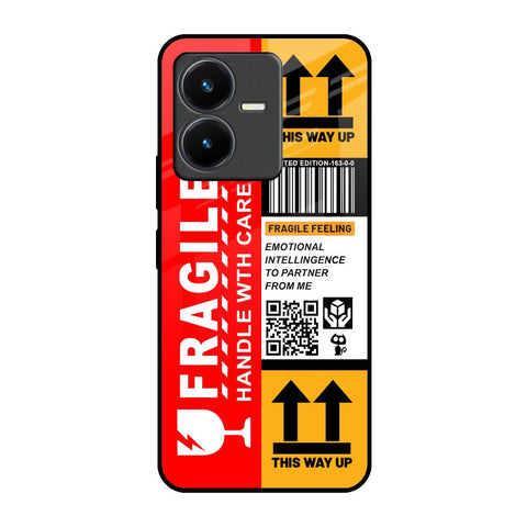 Handle With Care Glossy Case for Vivo Y22