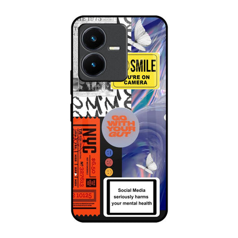 Smile for Camera Glossy Case for Vivo Y22