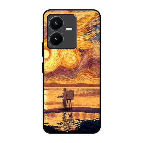 Sunset Vincent Glossy Case for Vivo Y22