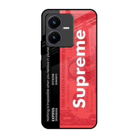 Supreme Ticket Glossy Case for Vivo Y22