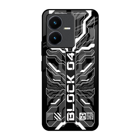 Monochrome Magic Glossy Case for Vivo Y22