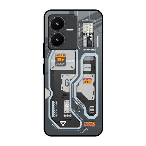 Retro Futuristic Glossy Case for Vivo Y22