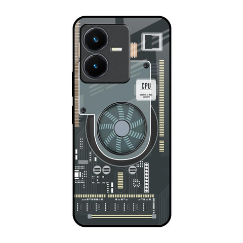 Motherboard Circuit Glossy Case for Vivo Y22