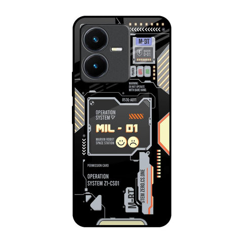 Exposed Parts Glossy Case for Vivo Y22
