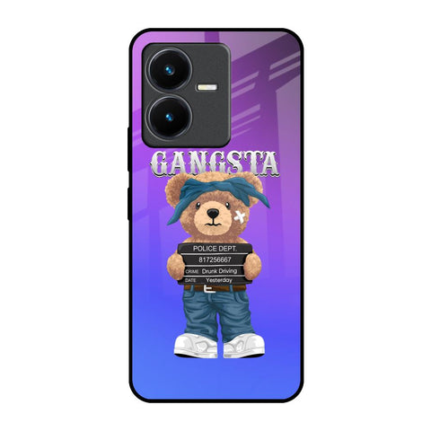 Gangsta Bear Glossy Case for Vivo Y22