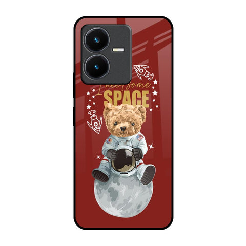 Astronaut Bear Glossy Case for Vivo Y22